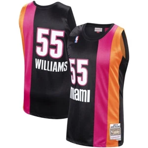 Miami Heat Jason Williams Mitchell & Ness Black 2005/06 Classics Swingman Jersey - Picture 1 of 3