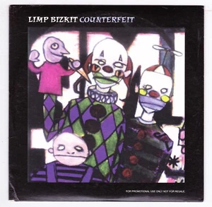 Limp Bizkit Counterfeit 4 Track Promo CD - Picture 1 of 2