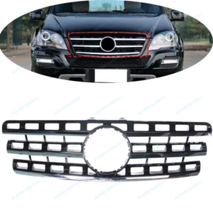 Front Bumper Radiator Cover Grille For Mercedes Benz W164 ML ML320 550 2009-2011 - Foto 1 di 7