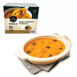 Korean Sweet Pumpkin Porridge Microwave Instant Comfort Breakfast Meal 4 x 280g - Picture 1 of 9