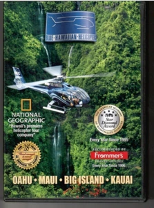 Blue Hawaiian Helicopters DVD Oahu Maui Big Island Kauai - Imagen 1 de 2