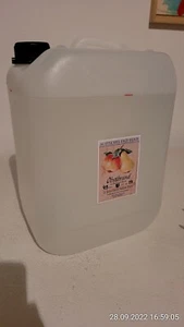 10 Ltr Obstler Schnaps im Kanister Obstbrand SchweizerwasserBirnen 41% 10L - Bild 1 von 8