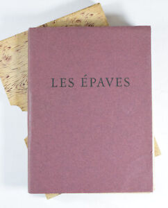 BAUDELAIRE, Charles. Les Épaves.Pointes sèches originales de Henri le Riche 1934