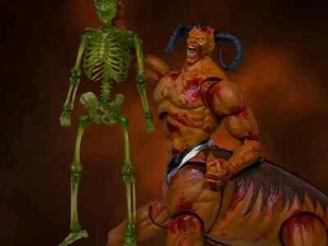 1/12 NYCC 2020 Mortal Kombat VS Series Motaro Figur Storm Collectibles - Bild 1 von 4