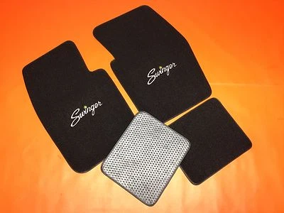 Alfombrillas Dodge Dart Swinger logotipo bordado 80/20 lazo alfombra  Foto 1 de 4