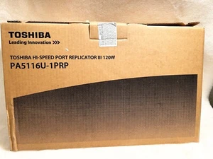 Replicador de puertos de alta velocidad Toshiba III 120W modelo PA5116U-1PRP - Imagen 1 de 3