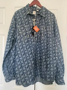 Dockers Denim Standart Fit Shirt for Men XXL - Picture 1 of 3