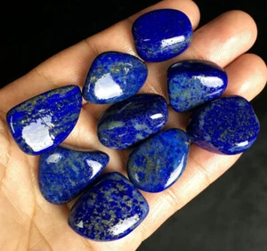 87g 9PC NATURAL Pretty Lapis Lazuli QUARTZ CRYSTAL Specimens ic3136 - Picture 1 of 9