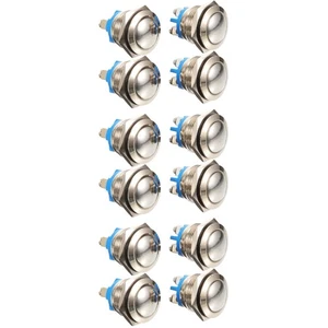  12 Pcs Push Button Replacement Universal Chime Install Doorbell Button Ringer - Picture 1 of 12