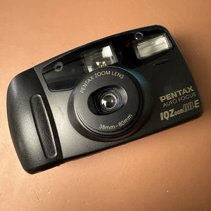 Pentax IQZoom 80-E Point & Shoot 35mm Film Camera WORKS - Picture 1 of 11