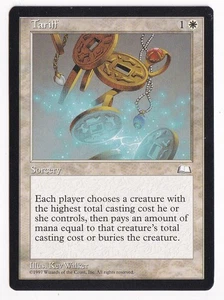 Tariff White Rare Weatherlight MTG NP Near Mint or Better - Picture 1 of 2