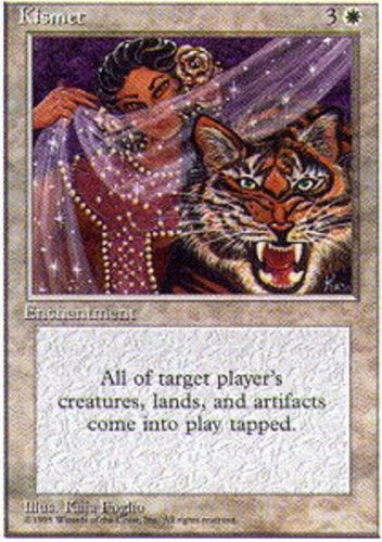 FBB Korean Kismet ~ Heavily Played 4th Edition Fourth Foreign Black Border Stock - Image 1 of 1