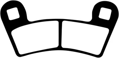 Pastillas de freno de metal sinterizado estándar DP Brakes para Polaris RZR S 800 UTV 2014 Foto 1 de 2