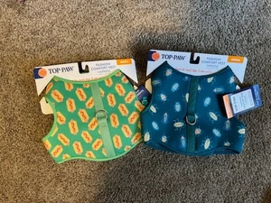 2x Top Paw Medium Fashion Comfort Vest Harness Medium Benefit Charity - Picture 1 of 1
