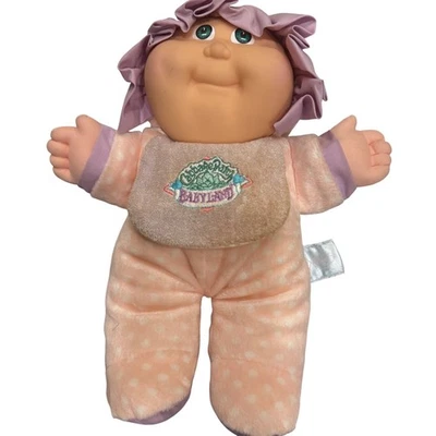 Vintage 1988 Cabbage Patch Kids Babyland Plush Doll Toy Signed pre loved - Image 1 of 4