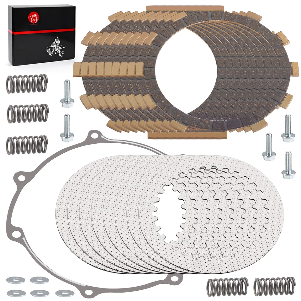 Kit de placas de fricción de embrague de alta resistencia con junta para Yamaha WR250F YZ250F 2001-13 Foto 1 de 4