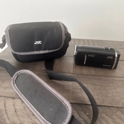 JVC GZ-HM300BUS Camcorder -  Black - Image 1 of 4