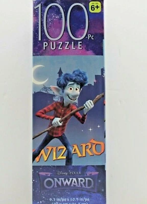 Jigsaw Puzzle 100 Pieces Disney Onward Wizard Cardinal  10 X 9 - Image 1 of 3