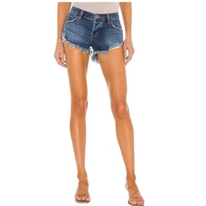 ONE TEASPOON Dukes Low Waist Mini DenimShort Dakota Color SIZE 26 AU/4 US NWT - Picture 1 of 8