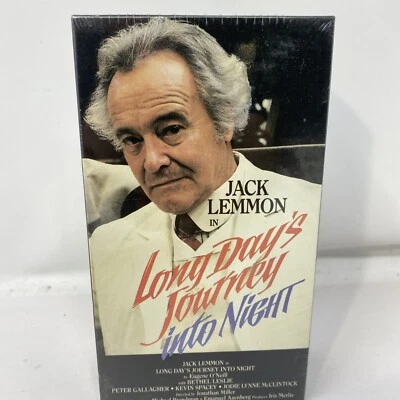 Long Day's Journey Into Night: Jack Lemmon: 1987: 169 minutes  [2 VHS Tapes] New Foto 1 de 4