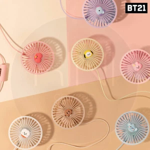 BTS BT21 Official Goods Baby LED USB FAN + Tracking Number - Zdjęcie 1 z 8