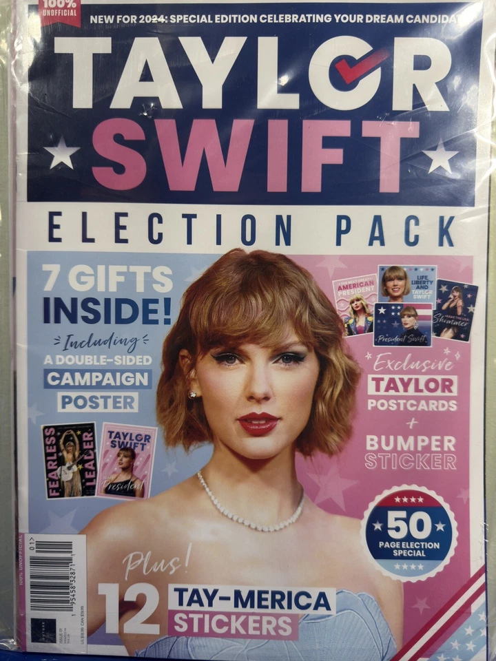 Taylor Swift Election Pack - Include 7 gifts Inside! 2024 - Image 1 of 4