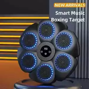 Smart Music Boxing Machine Bluetooth Wall-Mounted Trainer Reaction Exercise Wall - Picture 1 of 31