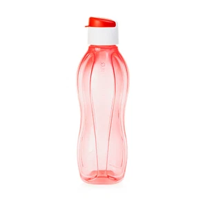 Tupperware EcoEasy Flasche 750 ml Trinkflasche Rot Clipverschluss - Bild 1 von 1
