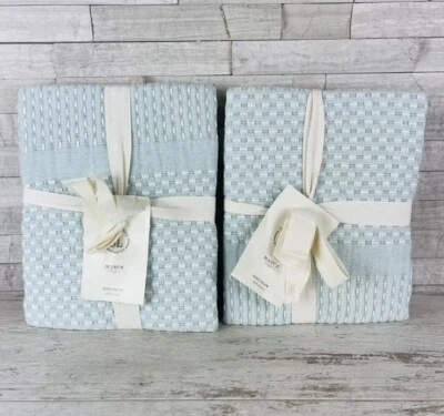 SOUTHERN LIVING MASON PILLOW SHAM SET OF 2 100% COTTON Green King SIZE - Image 1 of 4