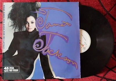 JANET JACKSON ** What Have You Done For Me Lately ** 1986 SPAIN 12" SINGLE - Image 1 of 4