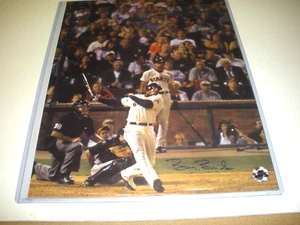 BARRY BONDS SANFRANCISCO GIANTS 73A HORA ÚLTIMO BONOS/HOLO FIRMADO 11X14 FOTO - Imagen 1 de 1