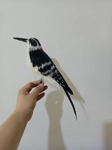 cute foam&feather woodpecker model simulation bird gift about 32cm - Picture 1 of 2