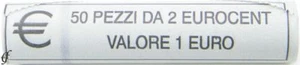Italien Rolle 2 Cent 2009 mit 50 Münzen prägefrisch - Bild 1 von 1