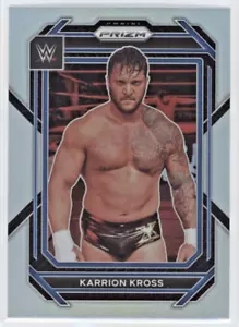 Karrion Kross 2023 Panini Prizm WWE vertikale Basis silber parallel SmackDown - Bild 1 von 2