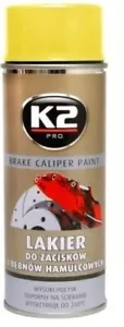 Bremssattel Lackspray GELB HOCHGLANZ Hitze 260°C temperaturbeständig K2 - Bild 1 von 1
