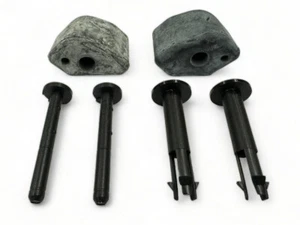 Mini Cooper Radiator Mounting Rubber and Hardware Set NEW OEM 02-08 R50 R52 R53 - Picture 1 of 15