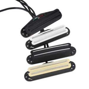 FLEOR Mini Humbucker Hot Dual Rail Tonabnehmer Keramik passend für ST-Gitarre - Picture 1 of 29