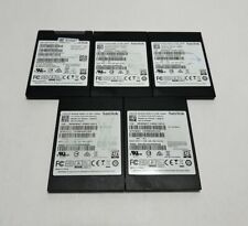 Lot of 5 Mixed Sandisk 256GB SSD SATA III 2.5” Solid State Drive Tested