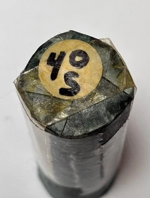 1940-s JEFF. NICKEL  ROLL (40) Avg.Circ. Old Dealer Stock!!put Away 50 Years Ago - Image 1 of 3