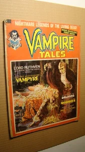 VAMPIRE TALES 1 *FIRST SOLO MORBIUS AND ORIGIN* CREEPY EERIE FAMOUS MONSTERS - Picture 1 of 1