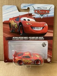 DISNEY CARS DIECAST -Bug Mouth Lightning McQueen -Damaged Box - See Description - Imagen 1 de 3