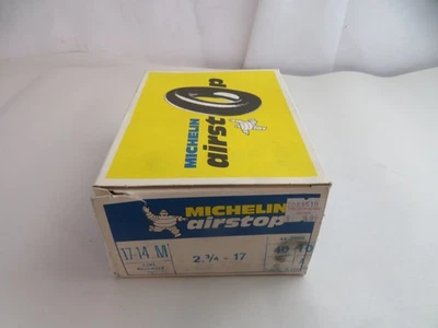 Tubo interior de repuesto para moto Michelin Airstop 2 3/4"- 17 17-14M 1261 NOS Foto 1 de 3