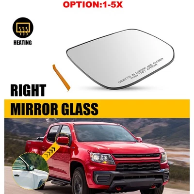 Пассажирское боковое зеркало под правую руку со стеклом с подогревом для Chevrolet Colorado/GMC Canyon 2015-20 годов выпуска - Изображение 1 из 4