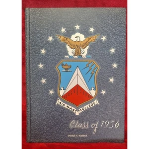 1956 USAF Air War College Yearbook- USAF Major General C.R. Roderick! Near Mint! - Imagen 1 de 8