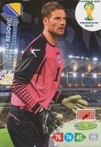 038 BEGOVIC # BOSNIEN PANINI KARTE ADRENALYN WM BRASILIEN 2014 - Bild 1 von 1