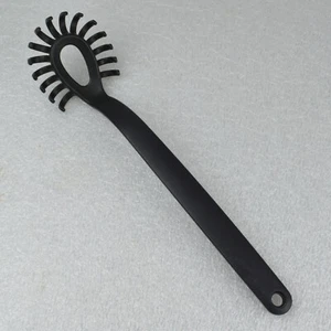 Ikea 365+ Black Nylon Pasta Spaghetti Noodle Server Fork 11" Spain RETIRED - Picture 1 of 7