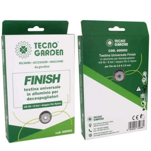 TESTINA UNIVERSALE MULTIFILO FINISH PER DECESPUGLIATORI TECNO GARDEN - Foto 1 di 1