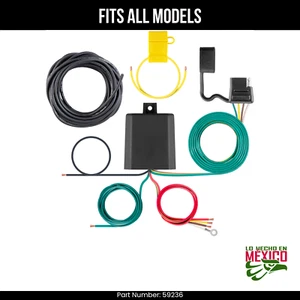 For 98-05 Lexus GS300 4 Pin Trailer Wiring Plug Fits All Models Curt 4 Prong Kit - Picture 1 of 12