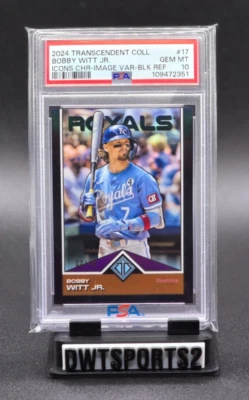 Bobby Witt Jr. 2024 Topps Transcendent #17 SSP Royals PSA 10 Black /10  POP2 🔥 - Image 1 of 2