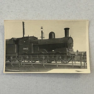 Vintage Train Locomotive Photo Photograph Railroad Railway Rail - Picture 1 of 6